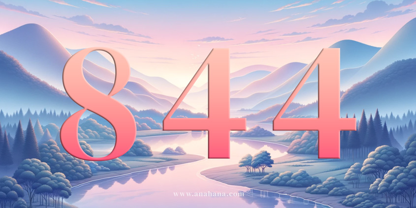 844 Angel Number Twin Flame, Meaning, Money, Manifestation