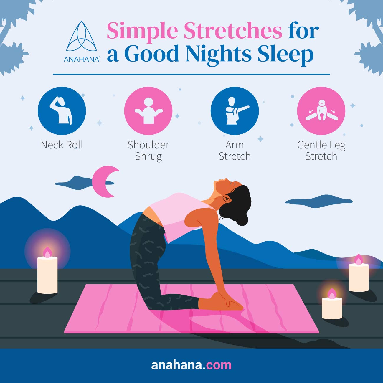 5 Yoga Poses to Try before Bed for Better Sleep