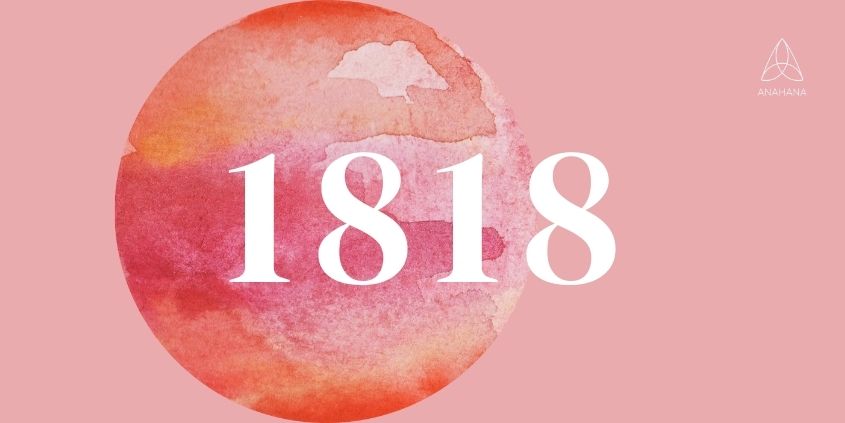 1818 Numero angelico Significato, significato, Fiamma gemella, amore