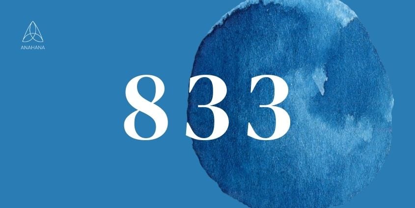 833 エンジェルナンバー ツインフレーム、意味、愛、スピリチュアリティ