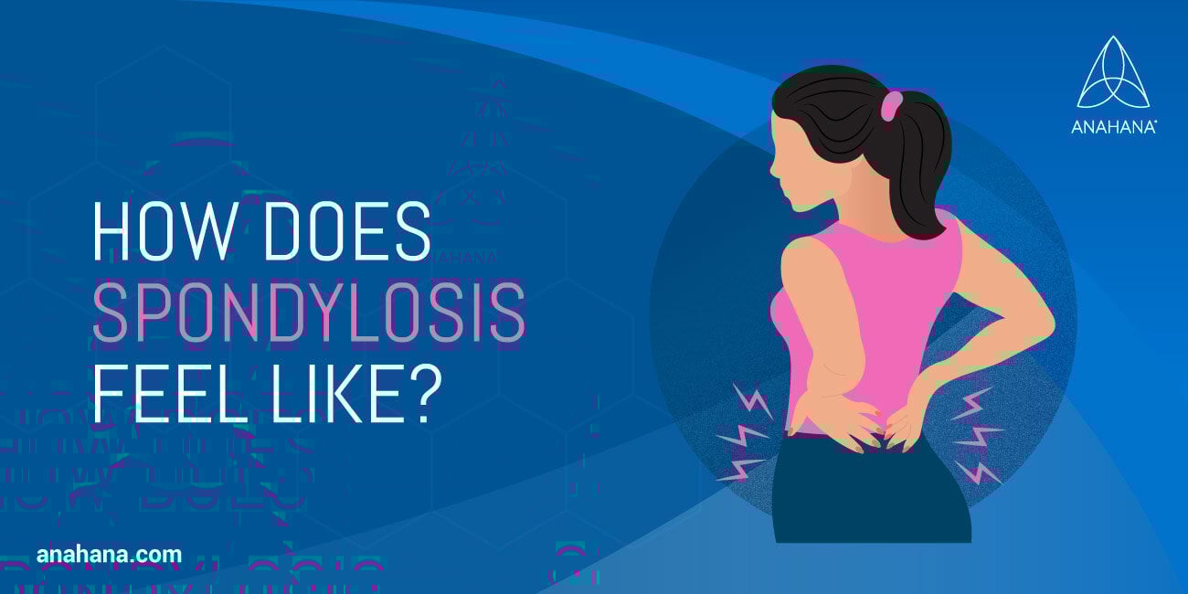 symptômes courants de la spondylose