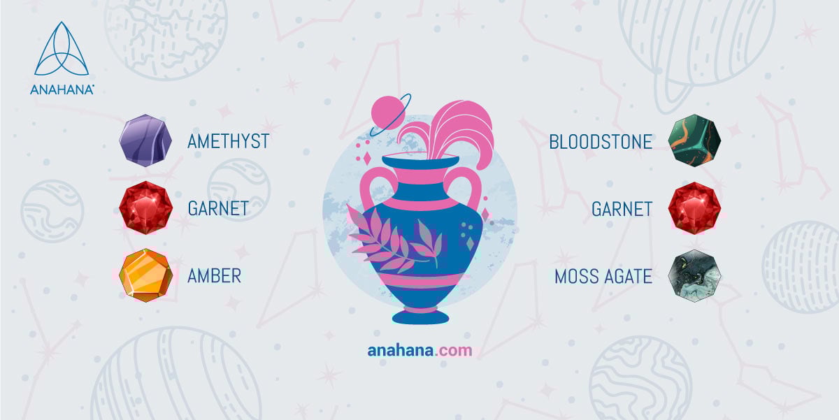 Pietra di nascita dell'Acquario: Colore, significato, mese, gioielli